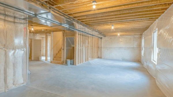 panorama-large-unfinished-basement-woodframes-600nw-2273219389